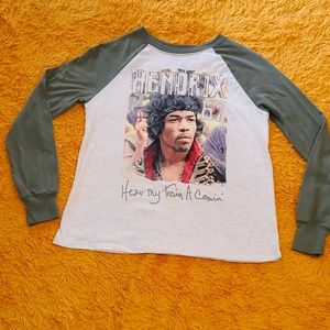 Jimi Hendrix long sleeve tee